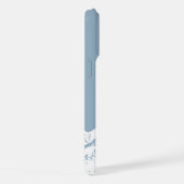 Boîtier téléphonique bleu miniature Mountain Icy (Côté droit)