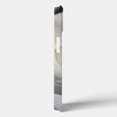 Boîtier téléphonique Coque Rose-Blanc (Verso / Droite)