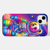 Boitier téléphonique de l'ours spatial (Verso Horizontal)