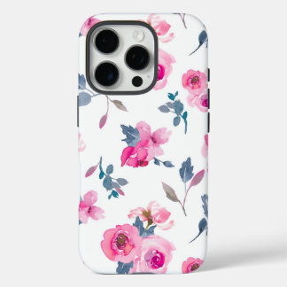 Boîtier téléphonique floral - Coque iPhone 16 Pro