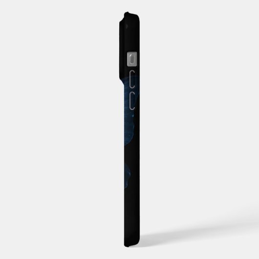 Boîtier téléphonique papillon bleu (Côté gauche)