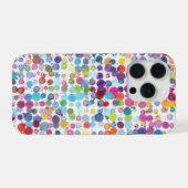 Boîtier téléphonique Pixel Pointe Polka (Verso Horizontal)