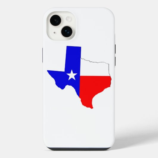 Boîtier téléphonique Texas Map et Flag Design (Verso)