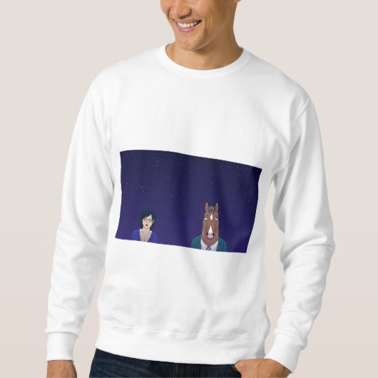 Bojack Horseman - Sweatshirt blanc (Devant)