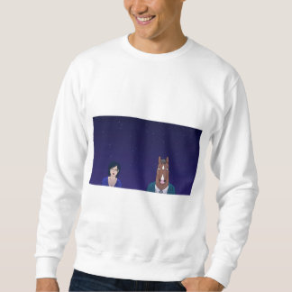 Bojack Horseman - Wit Sweatshirt