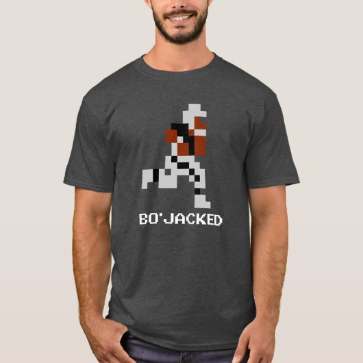 Bo'Jacked (zwart) T-shirt (Voorkant)