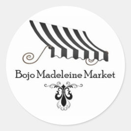 Bojo Madeleine Market 3" Ronde Sticker 2025