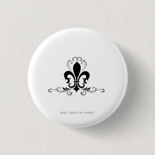 Bojo Madeleine Market Fleur Kleine Knopspeld Ronde Button 3,2 Cm