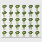 Bok choy cartoon illustratie cadeaupapier (Vlak)
