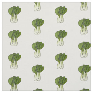 Bok choy cartoon illustratie stof