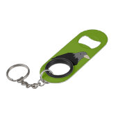 bok mini flessenopener (Voorkant Gekanteld)