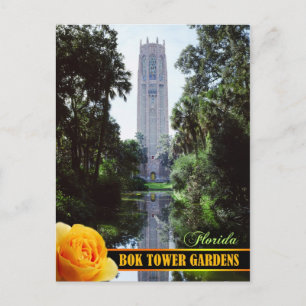 Bok Tower Gardens and Singing Tower, Florida Briefkaart