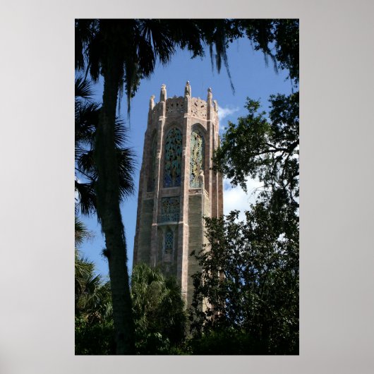 Bok Tower Gardens Central Florida Canvas Afdrukken Poster (Voorkant)