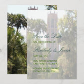 Bok Tower Wedding Save The Date (Voorkant / Achterkant)
