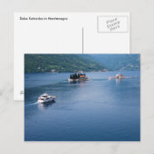 Boka Kotorska au Monténégro Carte postale (Devant / Derrière)