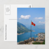 Boka Kotorska in Montenegro Briefkaart (Voorkant / Achterkant)