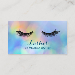 Bokeh Beauty Salon Make-up Artiest Lash Extensions Visitekaartje