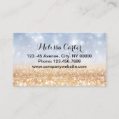 Bokeh Beauty Salon Make-up Artiest Lash Extensions Visitekaartje (Achterkant)