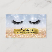 Bokeh Beauty Salon Make-up Artiest Lash Extensions Visitekaartje (Voorkant)