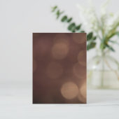 Bokeh Briefkaart (Staand voorkant)