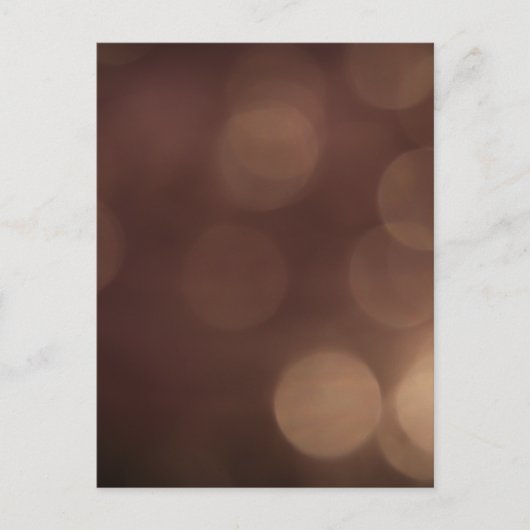 Bokeh Briefkaart (Voorkant)