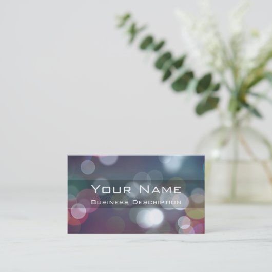 Bokeh Carte de visite (Debout devant)