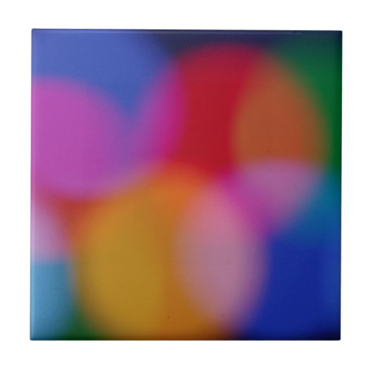 Bokeh Ceramic Tegel Tegeltje (Voorkant)