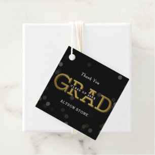 Bokeh Collage Graduation Party Favoriet Tags Bedankjes Labels