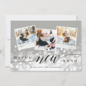 Bokeh Flare | Carte de collage photo pour le Nouve (Devant)