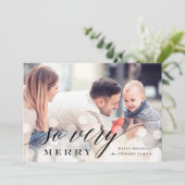 Bokeh Flare | Carte de vœux de vacances (Debout devant)