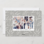 Bokeh Flare | Carte de vœux de vacances (Dos)