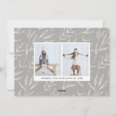 Bokeh Flare | Carte photo de vacances de voeux per (Dos)