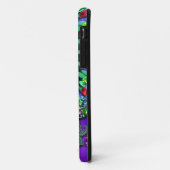 Bokeh Fractal Paarse Turquoise Case-Mate iPhone Case (Achterkant/links)