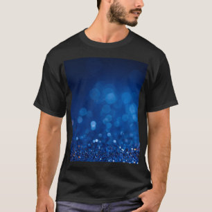 Bokeh Glitters: Mousserende cirkels achtergrond. T-shirt