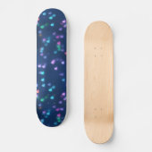 Bokeh Hearts Skateboard (Voorkant)