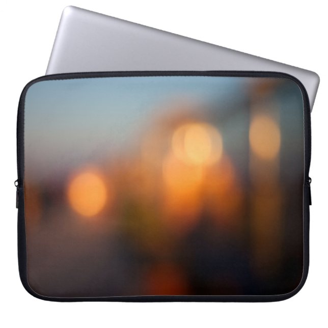 Bokeh Laptop Sleeve (Voorkant)