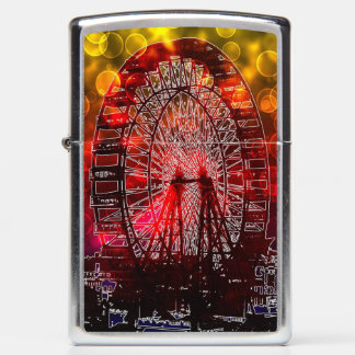 Bokeh licht Chicago wereldtentoonstelling Zippo-aa