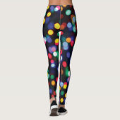 Bokeh NoëlLumières Motif Leggings (Dos)