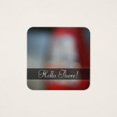 Bokeh Photo Art Abstrait avec cartes de message ro (Devant)