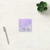 Bokeh Post It Notes 3x3 (Paars) (Kantoor)