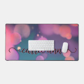 Bokeh rose et Turquoise (Clavier et souris)