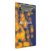 Bokeh Shine Texture Mini Klembord (Schuin)