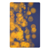 Bokeh Shine Texture Mini Klembord (Achterkant)