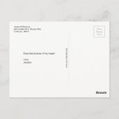 Bokeh sparkle verlichting trendy evenement dank u briefkaart (Achterkant)