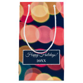 Bokeh Tree Lights, Kerstmis Klein Cadeauzakje (Voorkant)