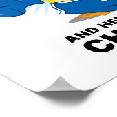 Bokend kindermisbruik poster (Hoek)