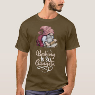 Bokgom is zo gangsta t-shirt