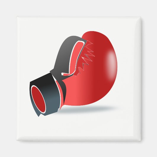Boks handschoen magneet (Voorkant)