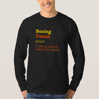 Bokscoach Definitie  Boxer Humor T-shirt