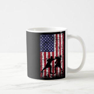 Boksen Amerikaanse vlag Koffiemok